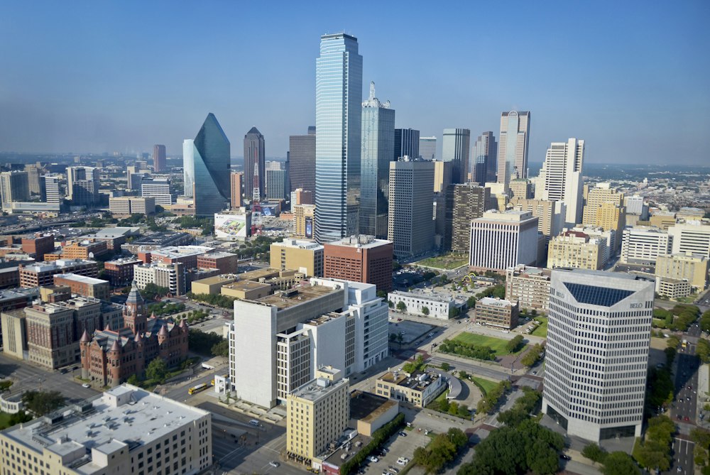 Downtown Dallas Texas skyline